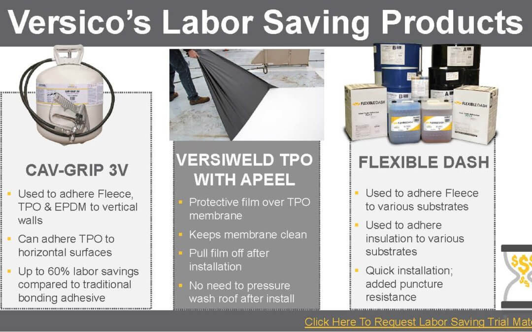 Learn About Versico Labor-Saving Products